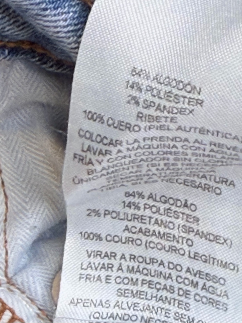 Armani Exchange | Mid-Rise Light Wash Factory Faded Denim Designer Skinny Jeans - Picture 13 of 16